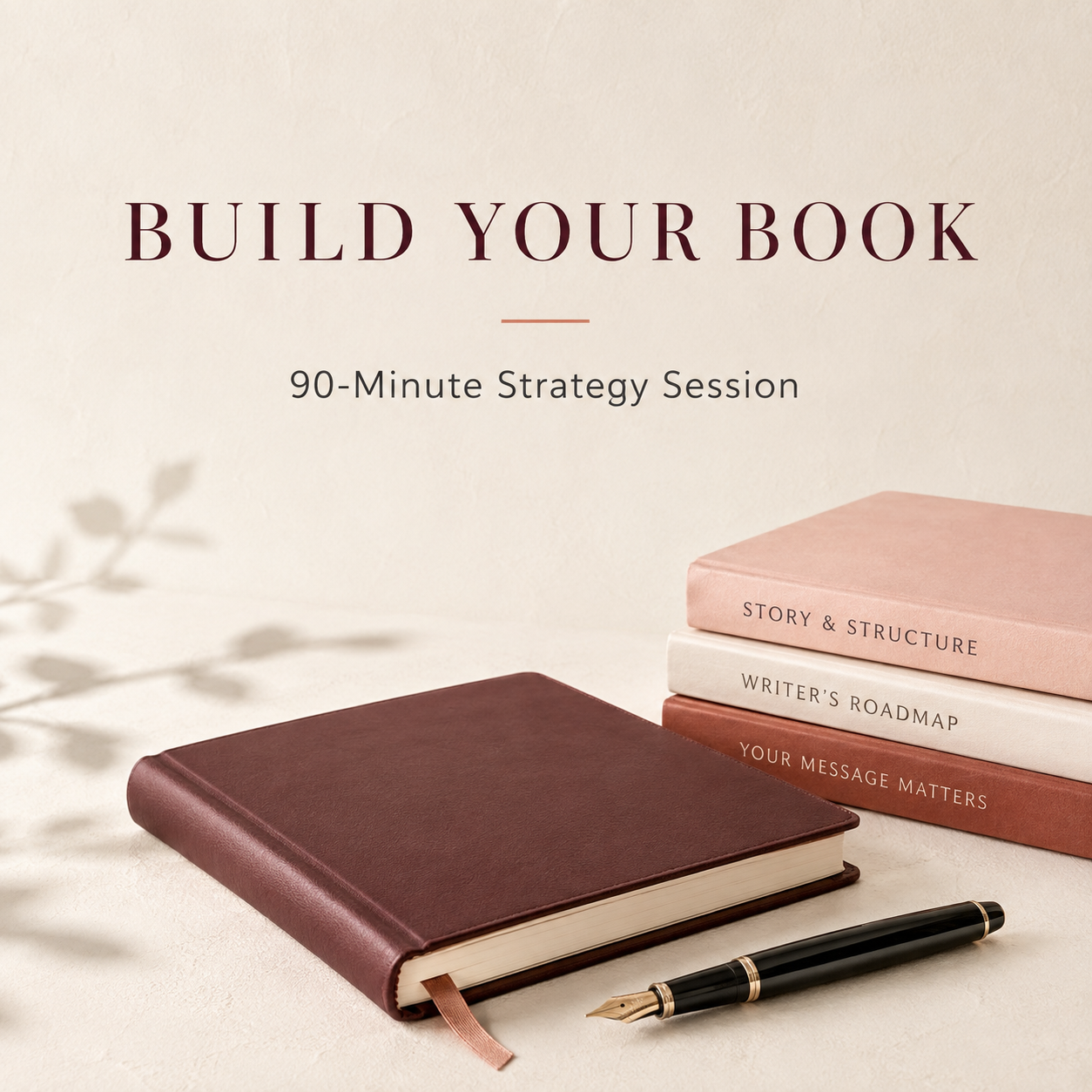Build Your Book: 90-Minute Strategy Session