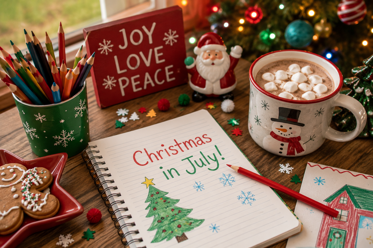 Christmas in July: A Creative Christmas Writing Workshop