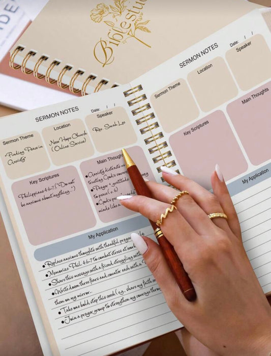 52-Week Bible Study & Prayer Journal