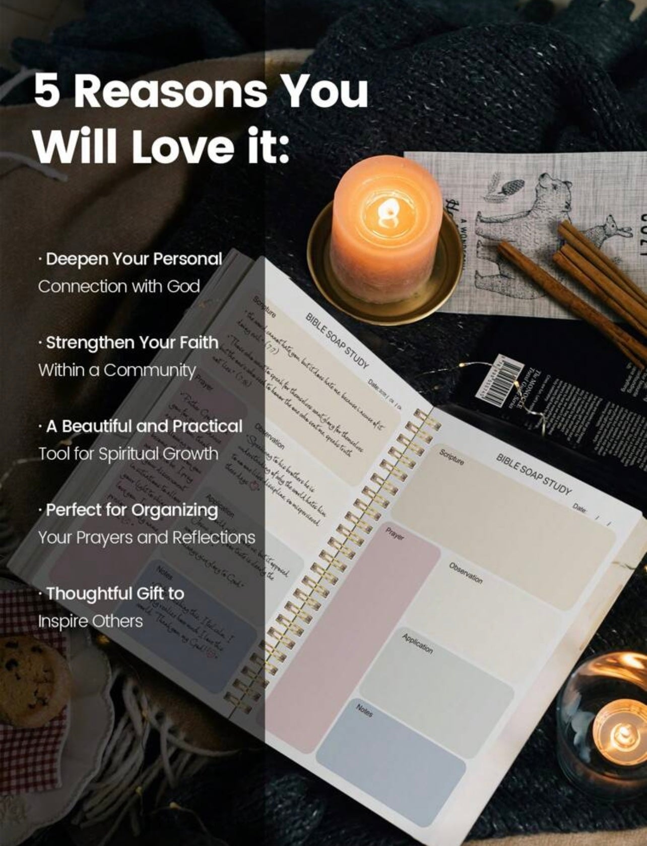 52-Week Bible Study & Prayer Journal